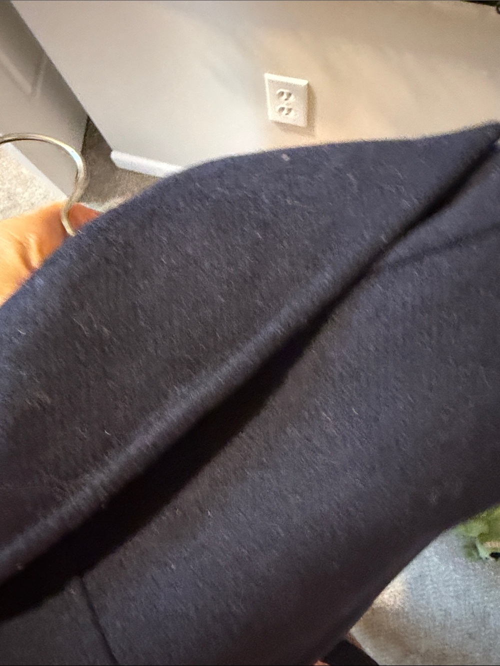 Sam Edelman Navy Pea Coat with Gold Buttons - Picture 5 of 5